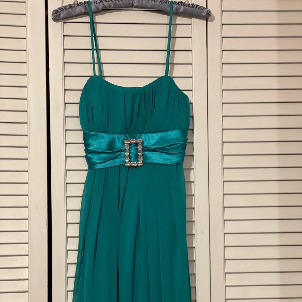 Fancy green dress